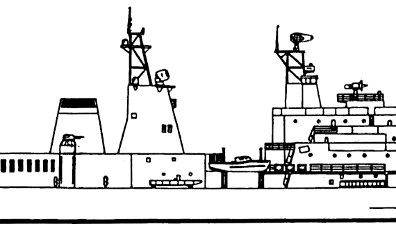Корабль NMS Muntenia [Fregate] - чертежи, габариты, рисунки